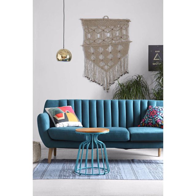 Royal Blue Sofa